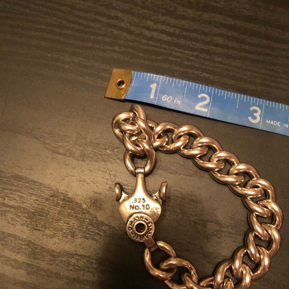 Good Art Hlywd (2001) Silver Curb Chain Bracelet - Picture 13 of 16